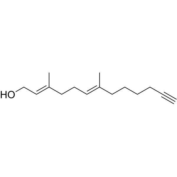 (2E,6E)-3,7-Dimethyltrideca-2,6-dien-12-yn-1-ol 2361137-98-4